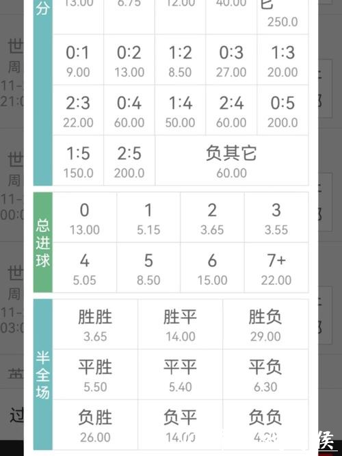 世界杯投注技巧分享:从赔率分析到投注模式 世界杯投注技巧分享:从赔率分析到投注模式